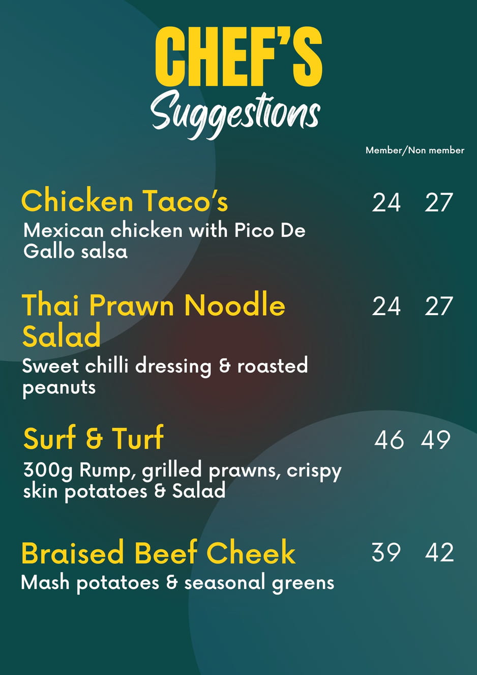 Gladesville Sporties Lunch Specials - $16